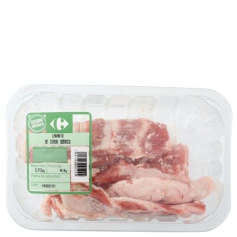 Lagarto De Cerdo Ib Rico Carrefour G Aprox Supermercado Online