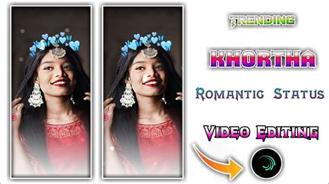 NewTrending Khortha DJ Status Editing Alight Motion Video