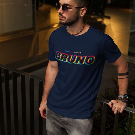 Bruno Bruno Bruno Multicolour T Shirt TShirtsUnited