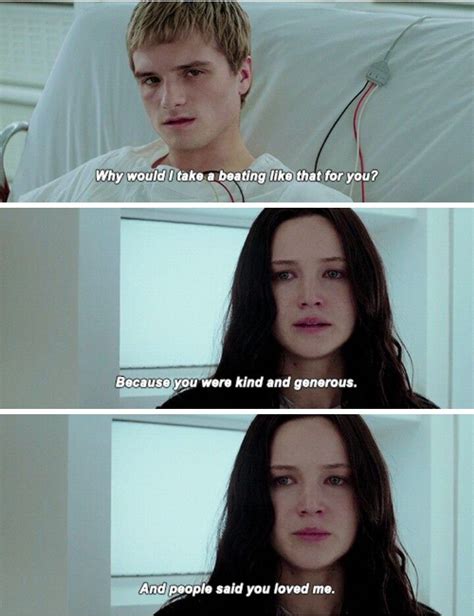 Peeta & Katniss | Mockingjay Part 2 | Hunger games quotes, Hunger games ...