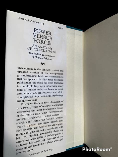 David R Hawkins Power Vs Force Complete Series Set Of Hardcover