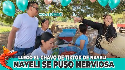 Nayeli Se Puso Nerviosa Cuando Vio Llegar A Su Chavo De Tiktok Escucha