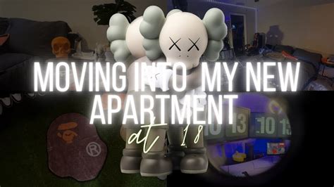 Moving Into My First Apartment At Vlog Decorating Unpacking