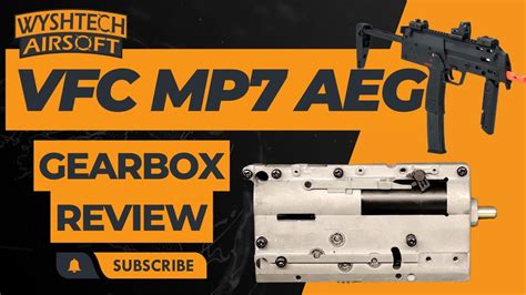 VFC MP7 AEG Gearbox Review Vfcmp7 AirsoftONLY Airsoftgearbox YouTube