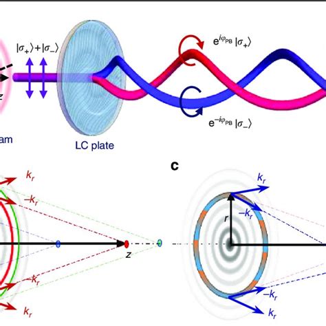 Schematic Of Oscillated Photonic Spin Hall Effect Pshe A A Linearly Download Scientific