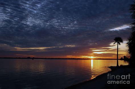 Indian River Sunrise Malabar Photograph by Brenda Harle - Fine Art America