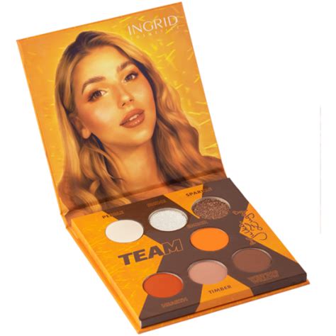 Ingrid Cosmetics Ingrid X Team X Paleta Cieni Do Powiek Ember