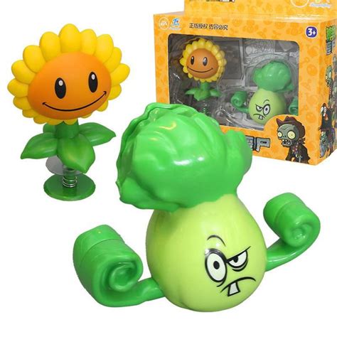 Набор фигурок Plants vs Zombies set K Растения против зомби Set 4