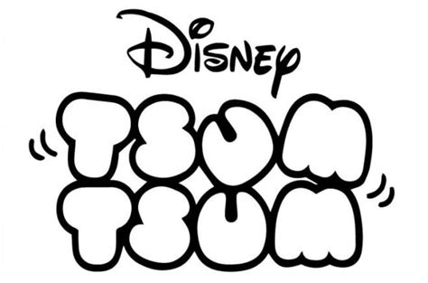 Coloriage Tsum Tsum Disney Dessin Gratuit à Imprimer