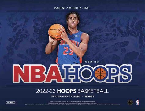 2022 23 Panini NBA Hoops Basketball Hobby Box Price History At Steel