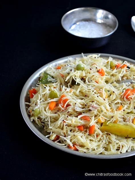 Vermicelli Upma Recipe Semiya Upma Recipe With Vegetables Chitra S