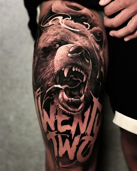 Unleash Your Inner Roar With These 24 Bold Bear Tattoo Ideas