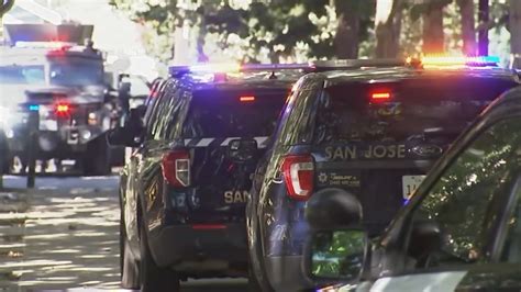 Long Awaited Fallen Officer Monument At San Jose Police Department