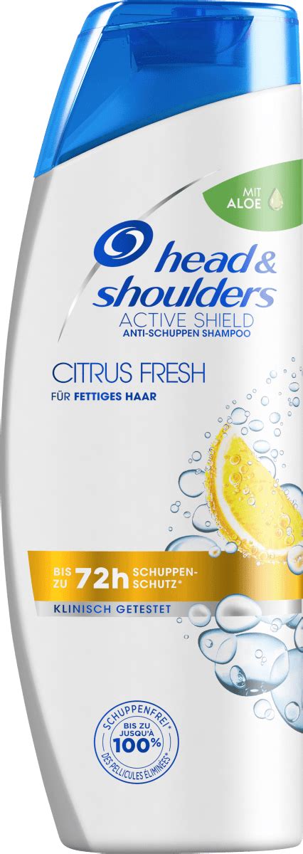 Head Shoulders Shampoo Anti Schuppen Citrus Fresh 500 Ml Dauerhaft