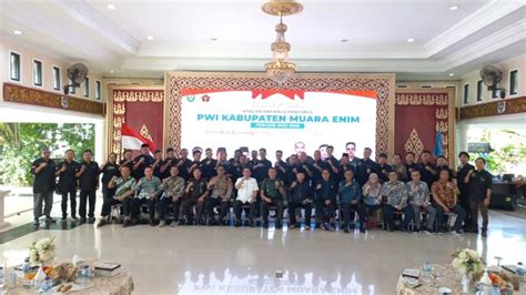 Pwi Muara Enim Siap Bersinergi