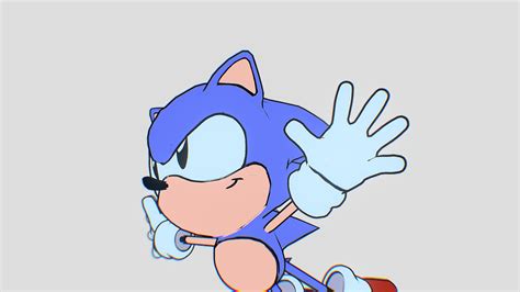 Junio Sonic Read Description Download Free 3d Model By Azuwaffles