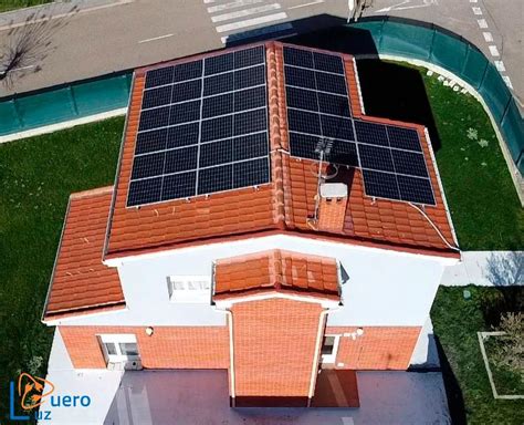 Instalación de autoconsumo 9 1 kwp en Boecillo Valladolid