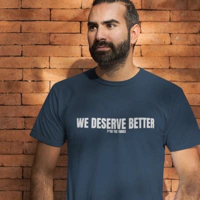 We Deserve Better Censored T Shirt Redmolotov