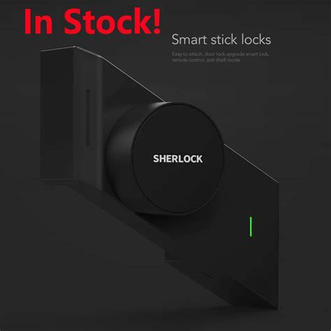 New Black Sherlock S Smart Door Lock Home Keyless Lock Electronic