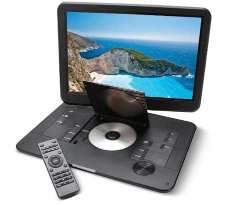 Portable DVD Player With Large Screen (With Remote)