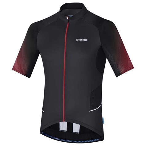 Shimano Mirror Cool Short Sleeve Jersey Black Bikeinn