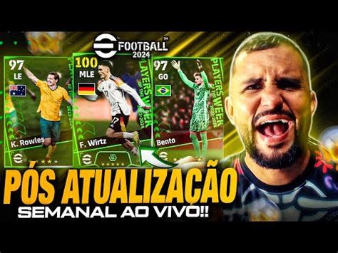 P S Atualiza O Semanal Ao Vivo Jogatina Na Liga Efootball E Nos