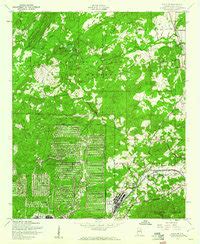 Map Of Eulaton Calhoun County Al In Pastmaps