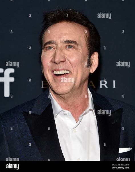 Nicolas Cage Attends The Premiere Of Butcher S Crossing At Roy