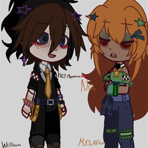 Mama Mrsafton And William Afton Gacha Club William Afton Afton