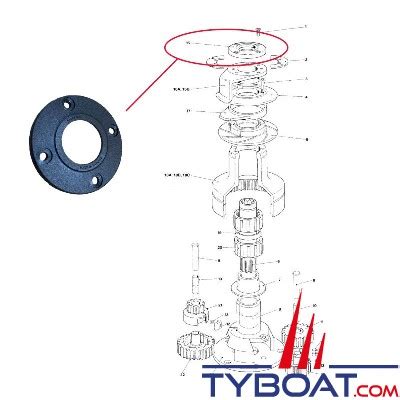 Lewmar Top Cap Pour Ancien Winch Wavegrip St St Lewmar