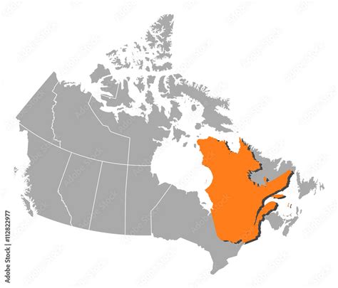 Map Canada Quebec Get Map Update