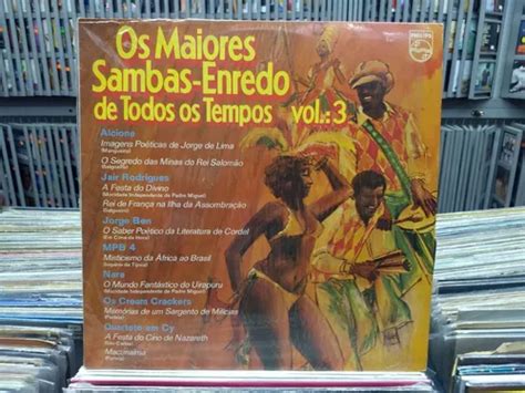 Os Maiores Sambas Enredo De Toods Os Tempos Vol 3 Lp MercadoLibre