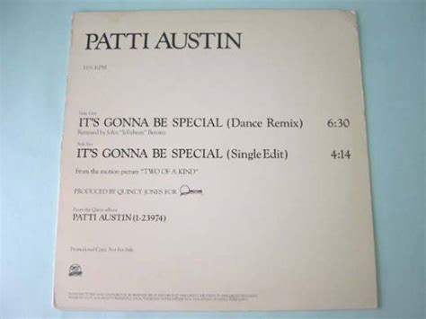 Patti Austin It S Gonna Be Special Quincy Jones