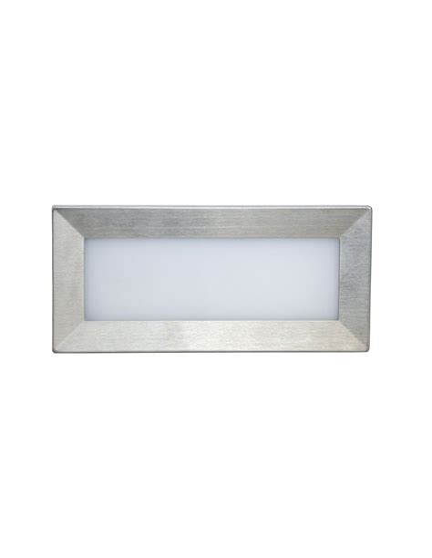 Lampa Elewacyjna Mur Led Inox C Stal Nierdzewna Ip Su Ma