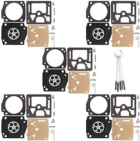 Amazon QAZAKY Pack Of 5 Carburetor Rebuild Kit Compatible With