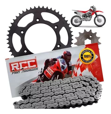 Kit Relação Crf 230 50 X 13 Original Kmc Aço 1045 Promoção Frete grátis