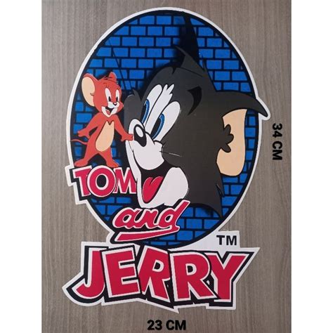 Jual Stiker Tom And Jerry Vinyl Ukuran Besar Shopee Indonesia