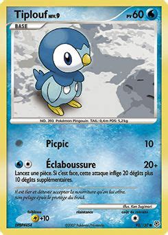 Tiplouf 93 130 Carte Pokemon De Diamant Et Perle Carte Pokemon