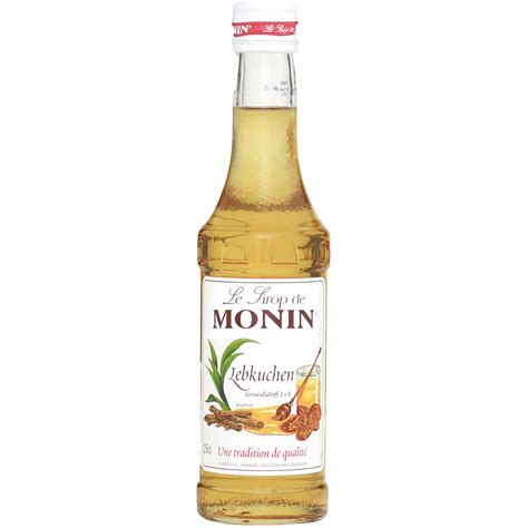 Monin Sirup Lebkuchen 0 25L Online Kaufen FROGcoffee De