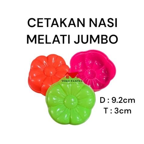 Jual CETAKAN NASI MELATI Loyang Plastik Puding Jelly Agar Makanan Kue