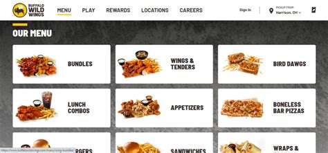 Buffalo Wild Wings Lunch Menu With Prices And Hours Updated February 2023 Restaurant Guides