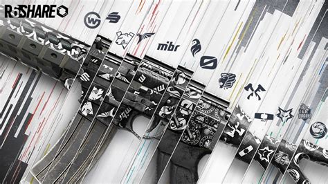 R6 Esports | December 2023: New team-branded Signature weapon skins available now!