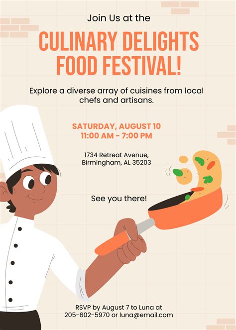 Free Festival Invitation Templates Editable And Printable