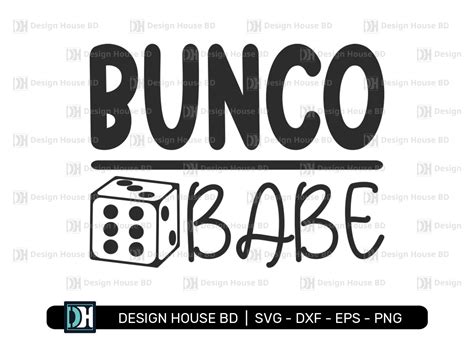 Bunco Dice Clipart