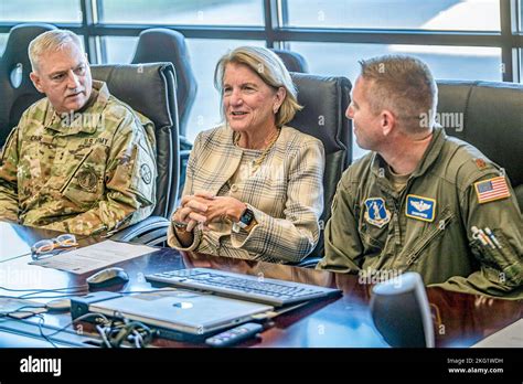 Senator Shelley Moore Capito Toured The 130th Airlift Wing Located On