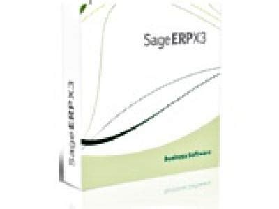 Sage Erp X3 Logiciel