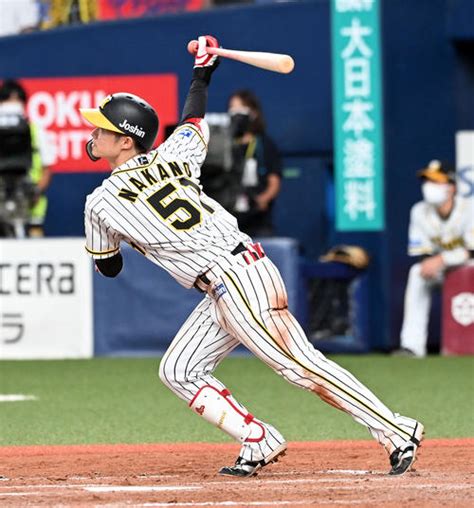 阪神 中野拓夢 タイムリーヒット！ 阪神タイガース スポーツニュースまとめブログ