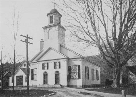 Second Congregational Church Hartford Vermont Lost New England