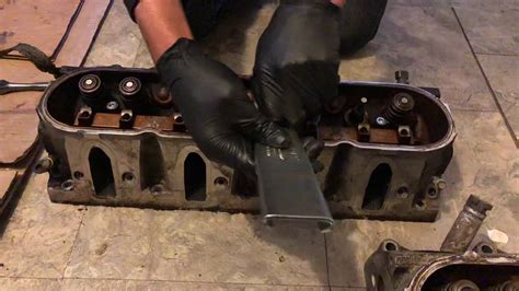 How To Remove Valve Springs From Cylinder Head YouTube