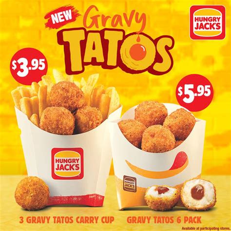 Deal Hungry Jacks 395 Gravy Tatos Carry Cup Frugal Feeds